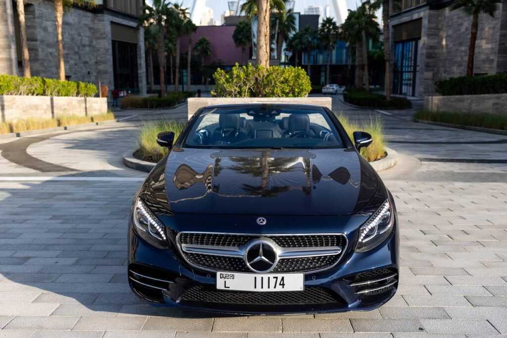 Mercedes Benz S560 Convertible 2020 for rent in Dubai