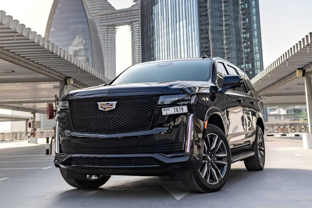 Cadillac Escalade Platinum Sport for rent in Dubai