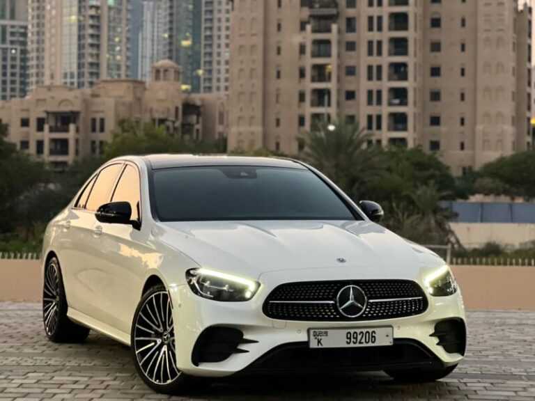 Mercedes Benz E350 2022 for rent