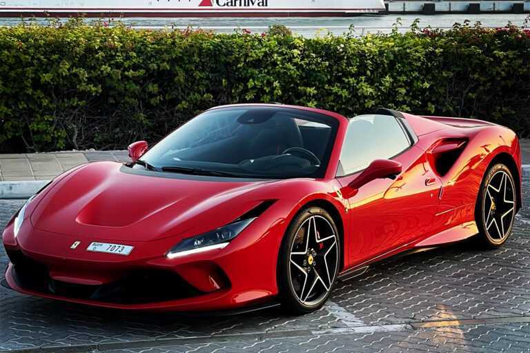 Ferrari F8 Spider for rent