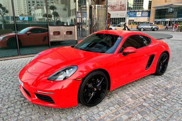 Porsche Cayman 718 for rent