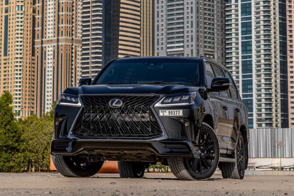 Lexus LX570 Black Edition for rent in Dubai