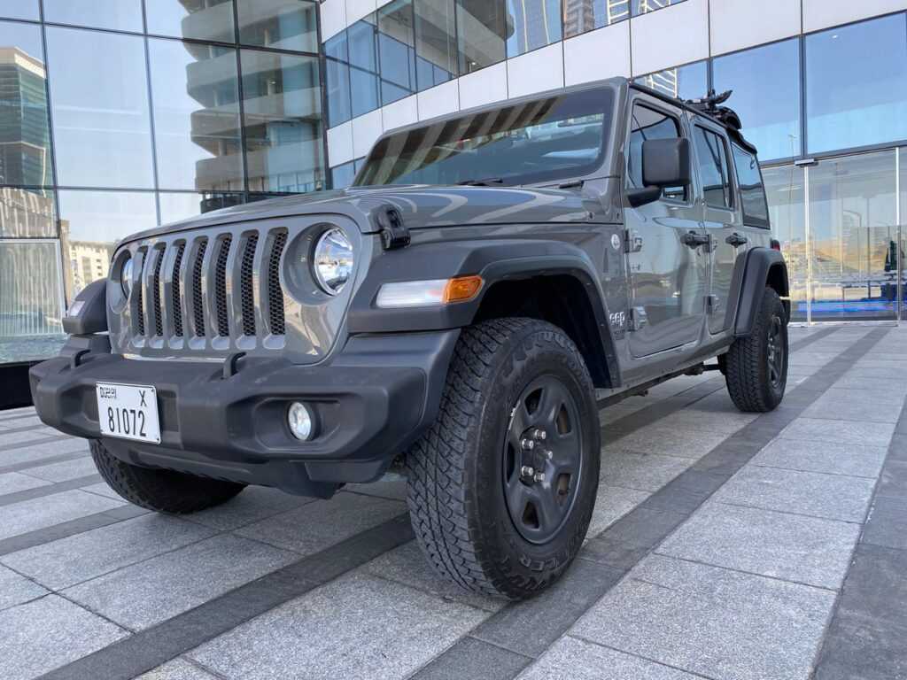 Jeep Wrangler Special Edition for rent in Dubai