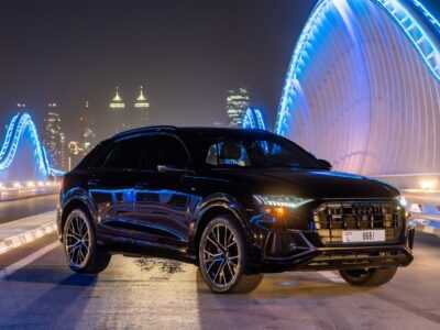 Audi Q8 2021 Black — Дубай