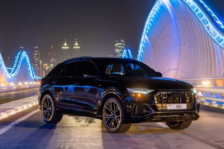Audi Q8 2021 Black напрокат