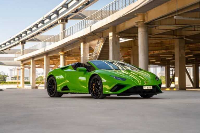 Lamborghini Huracan Evo Spider напрокат