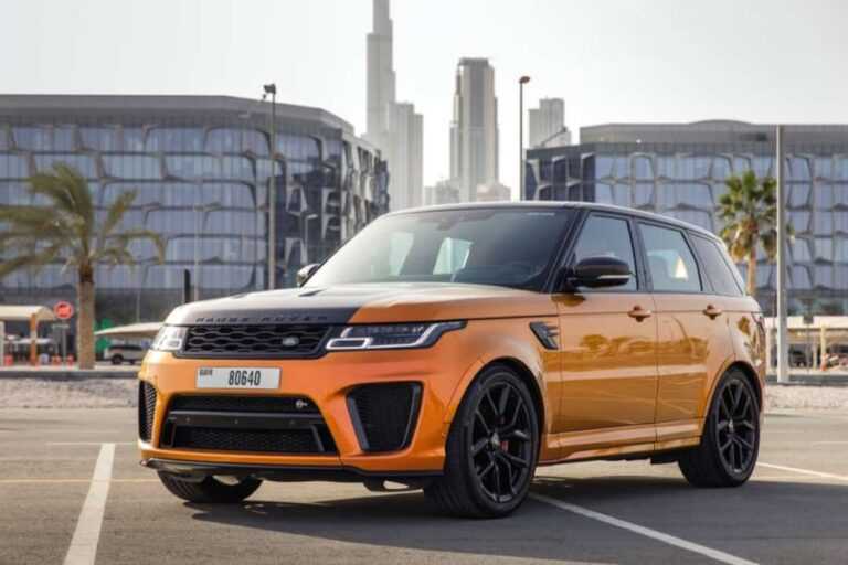 Land Rover Range Rover Sport SVR напрокат