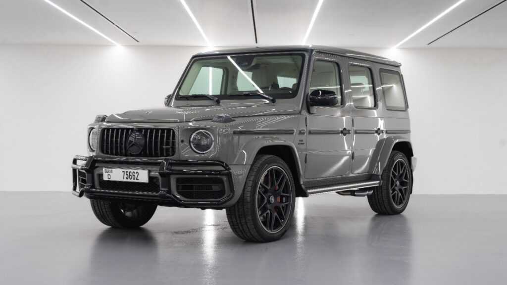 Mercedes Benz AMG G 63 Double Night Package for rent in Dubai