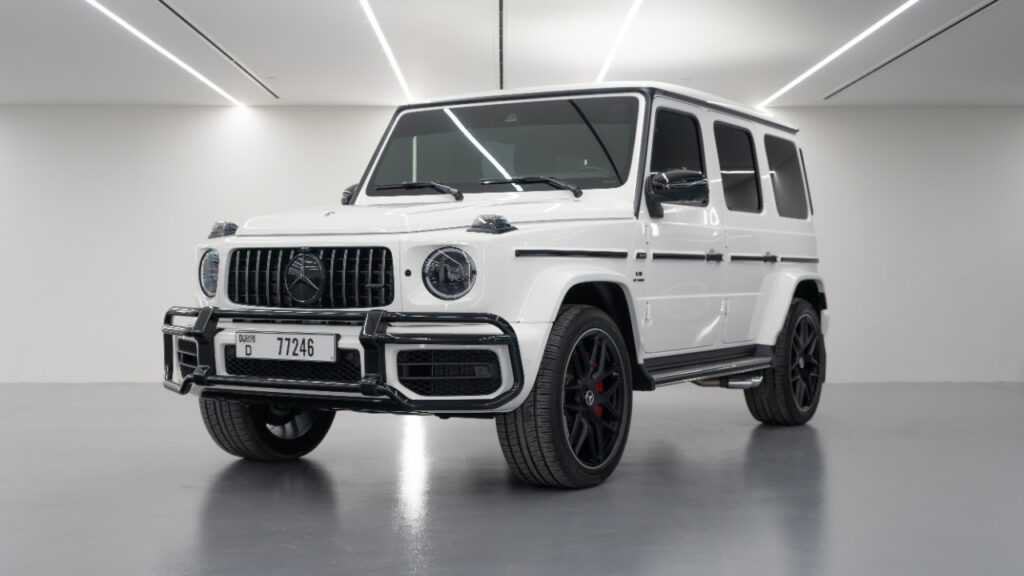 Mercedes Benz AMG G 63 Double Night Package for rent in Dubai