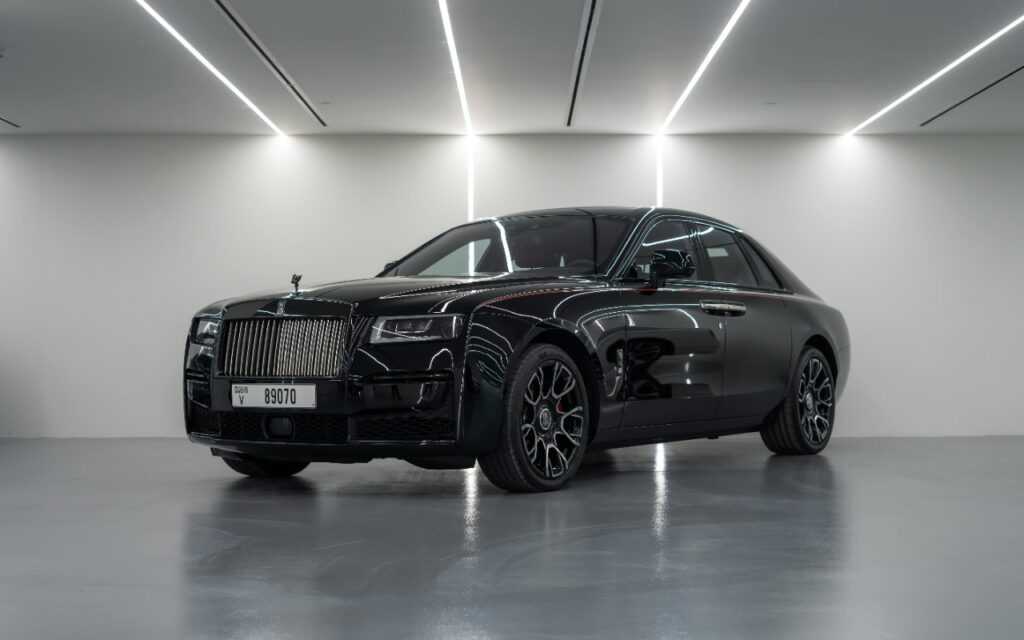 Rolls Royce Ghost Black Badge for rent in Dubai