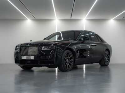 Rolls Royce Ghost Black Badge — Dubai