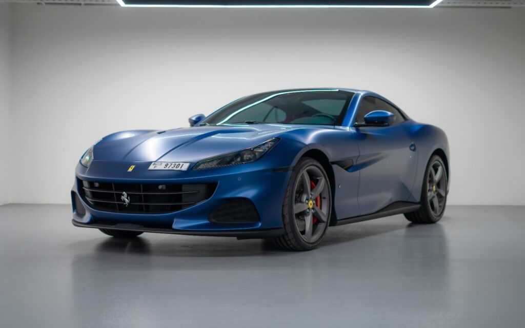Ferrari Portofino M for rent in Dubai