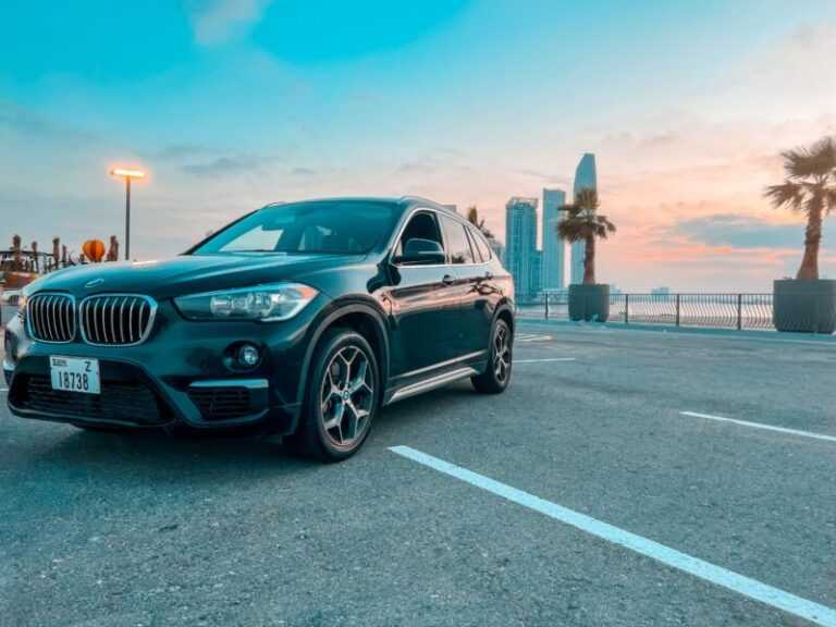 BMW X6 Black 3.0L for rent