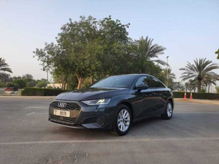 Audi A3 Gray напрокат