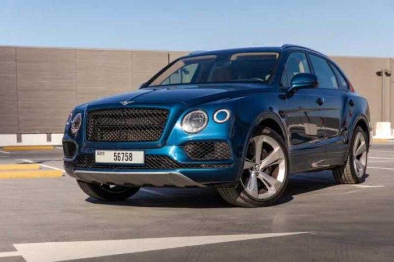 Bentley Bentayga 4.0 L twin-turbocharged V8