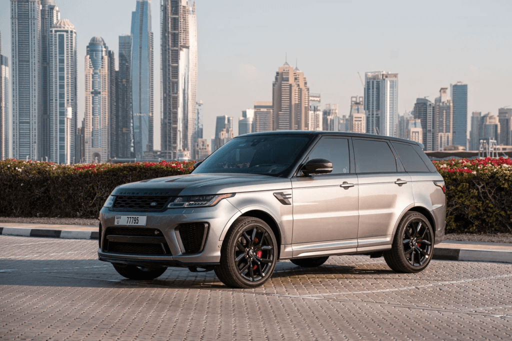 Land Rover Range Rover Sport SVR 2022 for rent in Dubai