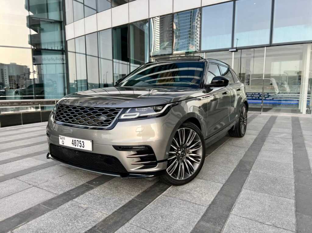Range Rover Velar for rent in Dubai