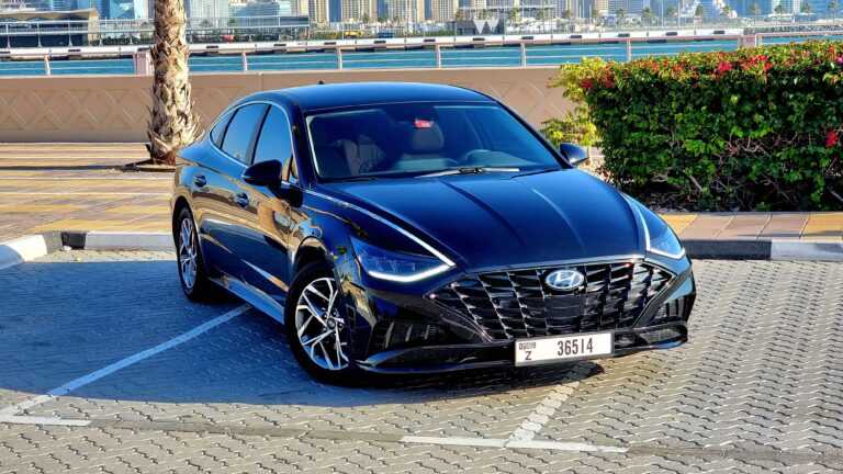 Hyundai Sonata 2021 Black Edition напрокат