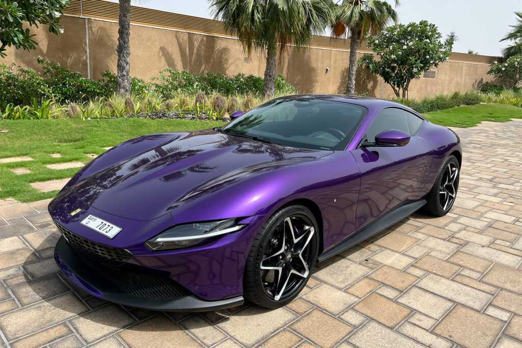 Ferrari Roma for rent in Dubai