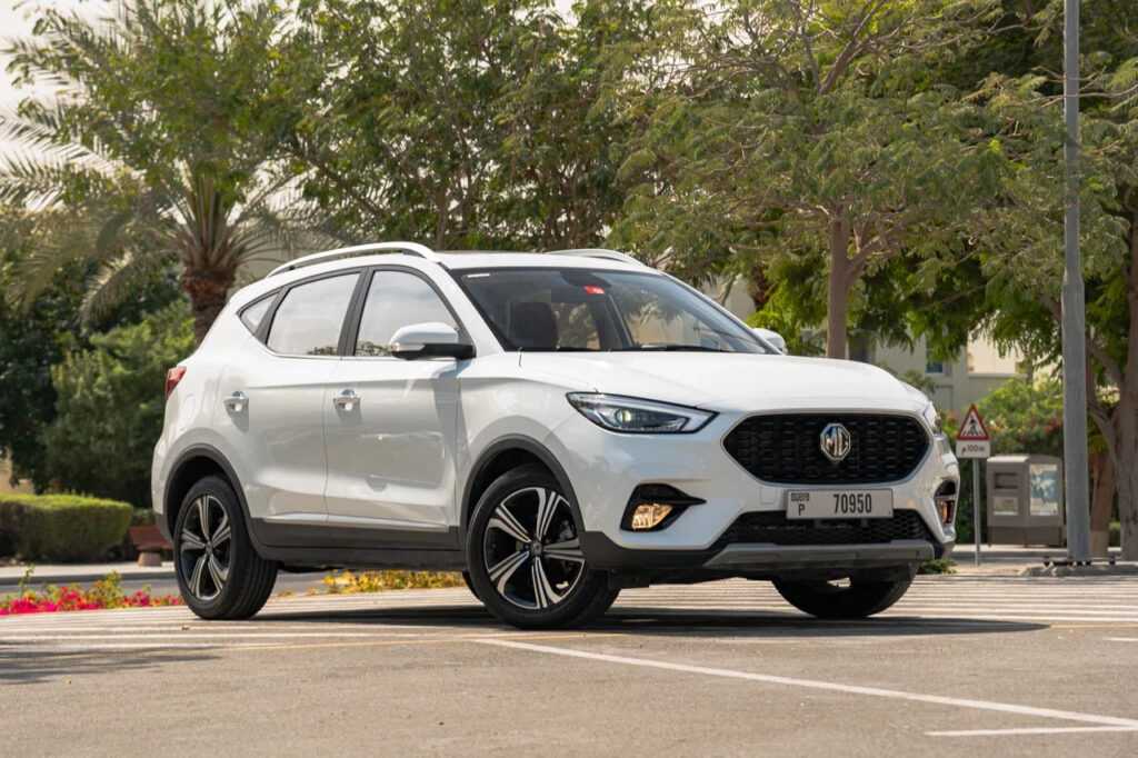 Mg Zs 2022 for rent in Dubai