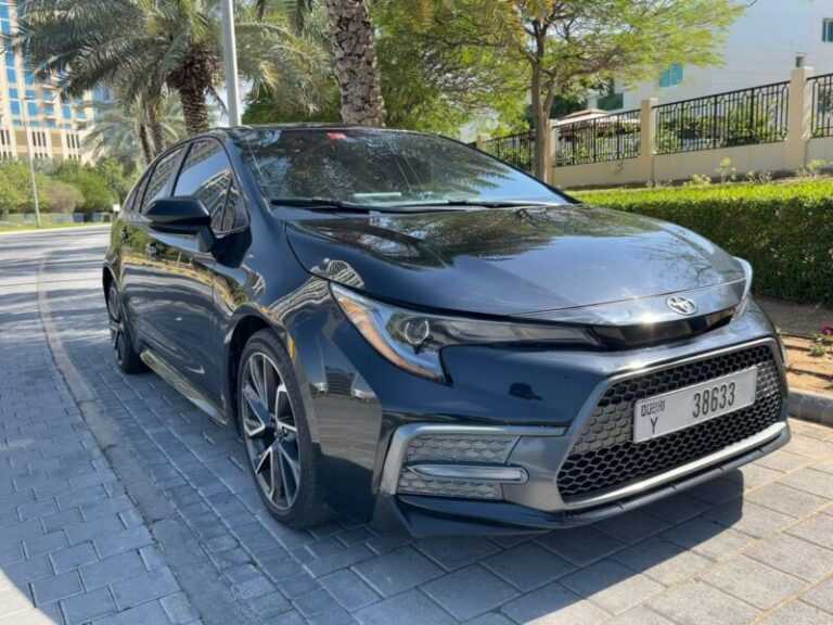 Toyota Corolla for rent