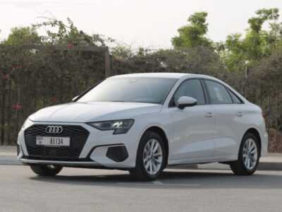 Audi A3 2023 White — Dubai
