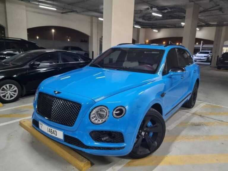 Bentley Bentayga 2019 напрокат