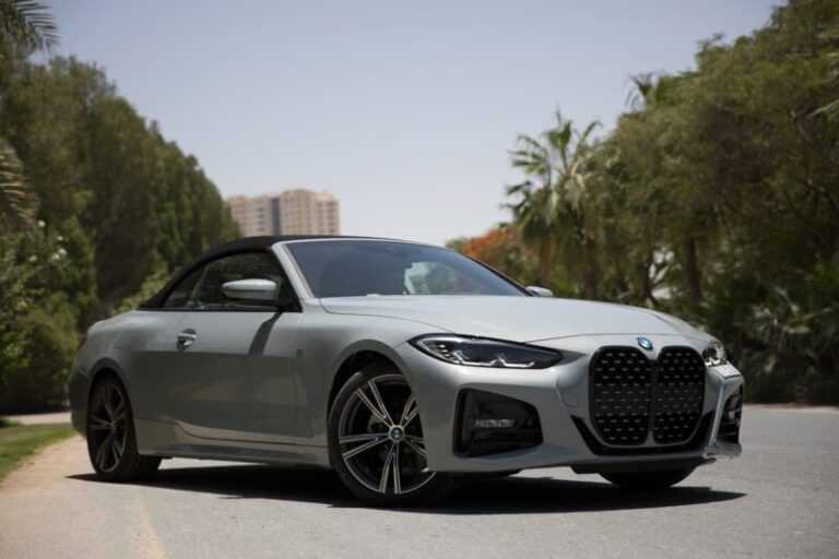 BMW 420i Convertible Gray напрокат