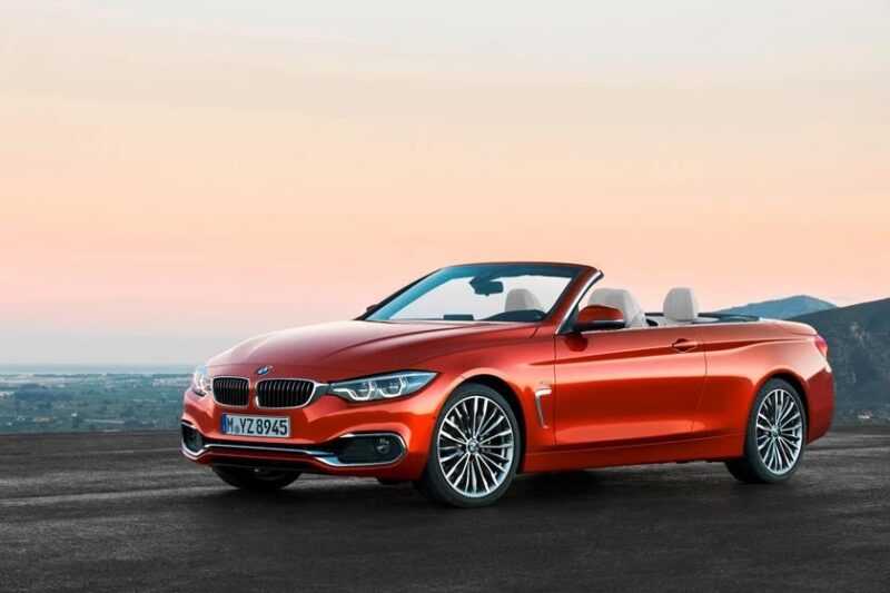 BMW 420i Convertible Red