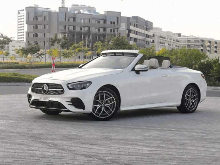 Mercedes Benz E450 Cabriolet 2022 напрокат