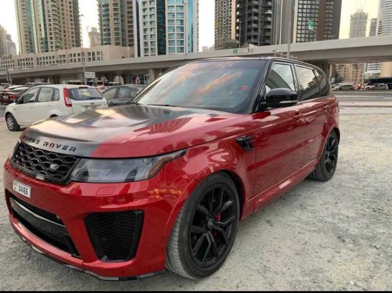 Range Rover Sport SVR напрокат