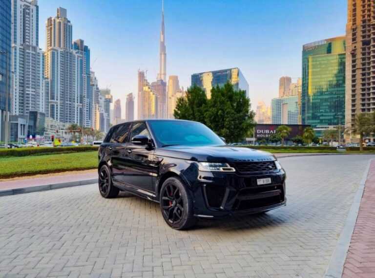 Range Rover Sport SVR напрокат