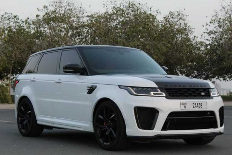 Land Rover Range Rover Sport SVR напрокат