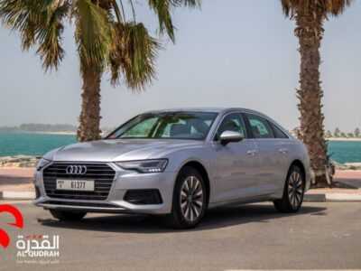 Audi A6 2023 Silver — Dubai