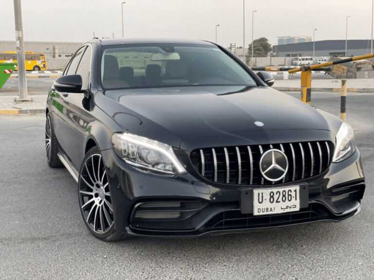 Mercedes Benz C300 for rent