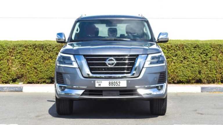 Nissan Patrol Platinum for rent