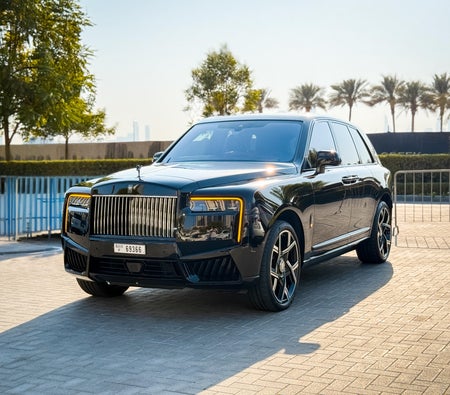 Rolls-Royce Cullinan Black Badge 2026 for rent