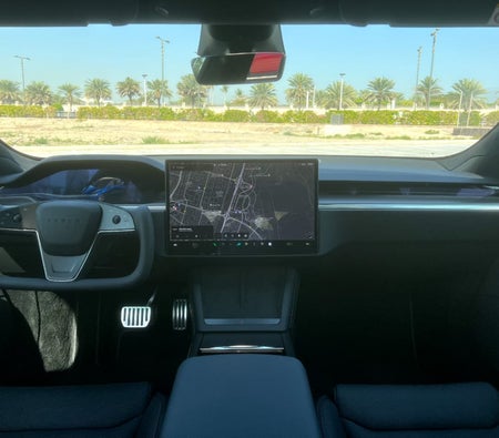 Tesla Model S Plaid 2023 in Abu Dhabi — photo 10