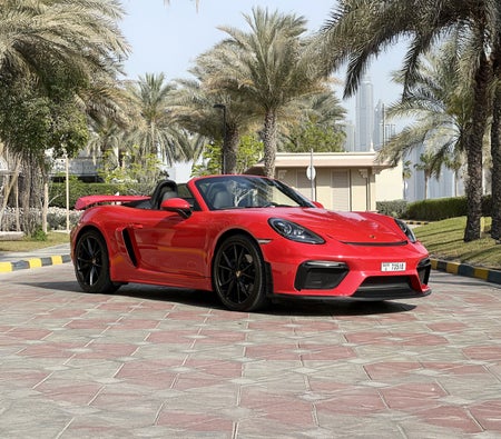 Porsche 718 Boxster Convertible 2023 for rent in Dubai