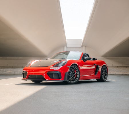 Porsche 718 GT4 RS Spyder Weissach 2024 for rent