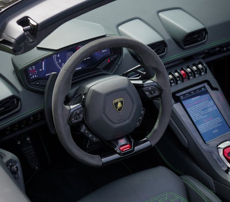 Lamborghini Huracan Evo Spyder 2023 — аренда в Дубае — фото 7