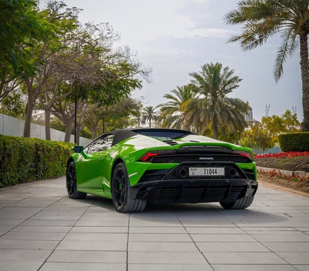 Lamborghini Huracan Evo Spyder 2023 — аренда в Дубае — фото 10