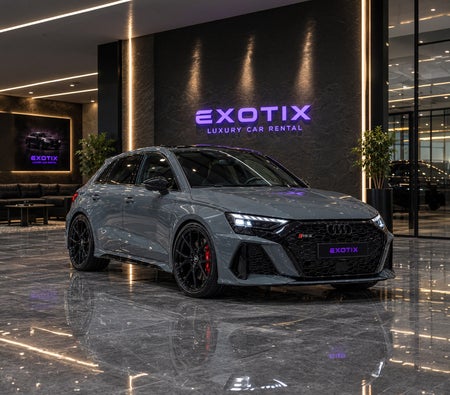 Audi RS3 Sportback 2025 for rent