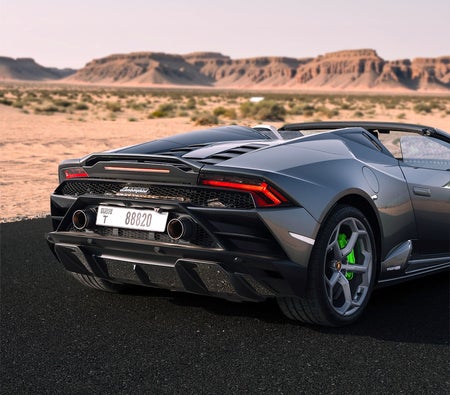 Lamborghini Huracan Evo Spyder 2024 — аренда в Дубае — фото 5