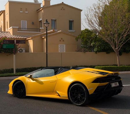 Lamborghini Huracan Evo Spyder 2024 — аренда в Дубае — фото 2