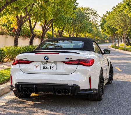 BMW M4 Competition Convertible 2024 — аренда в Дубае — фото 7