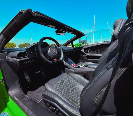 Lamborghini Huracan Evo Spyder 2024 — аренда в Абу-Даби — фото 8