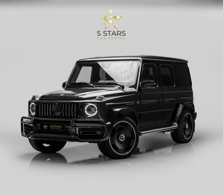 Mercedes-Benz G63 AMG Double Night Package 2024 for rent