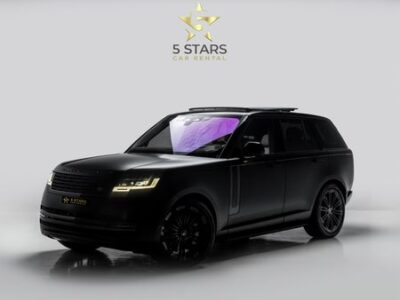 Land Rover Range Rover Vogue HSE V8 Black Edition 2023 — Abu Dhabi