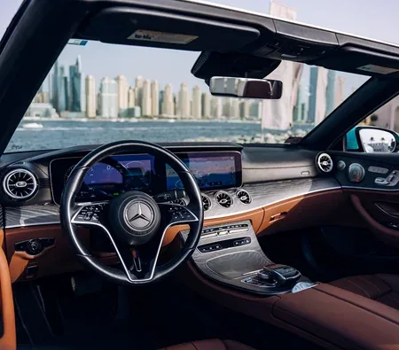 Mercedes-Benz E450 Convertible 2021 in Dubai — photo 5